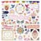 American Crafts&#x2122; Paige Evans Wonders Icons &#x26; Phrase Chipboard Stickers